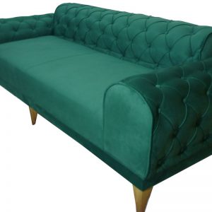 مبل راحتی سه نفره مدل چستر کد 313 - 1030